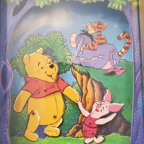 Disney Winnie The Pooh & Piglet Dancing Music Box & Jewelry‎ Box RARE VINTAGE - Picture 4 of 15